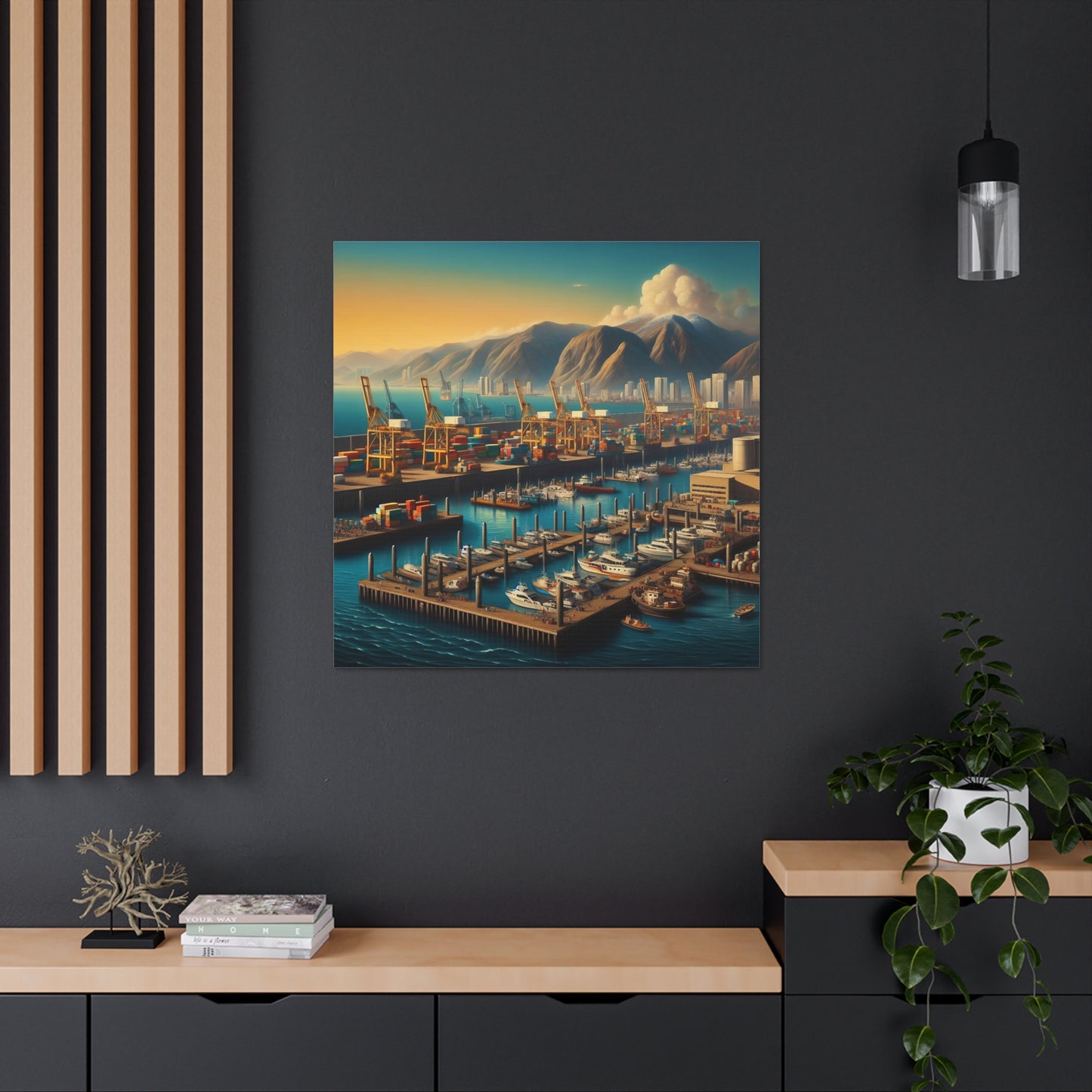 Canvas Gallery Wrap - Harbor 6