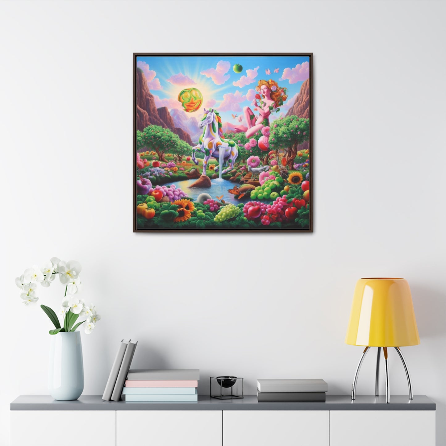 Framed Gallery Canvas Wrap - Spring 114