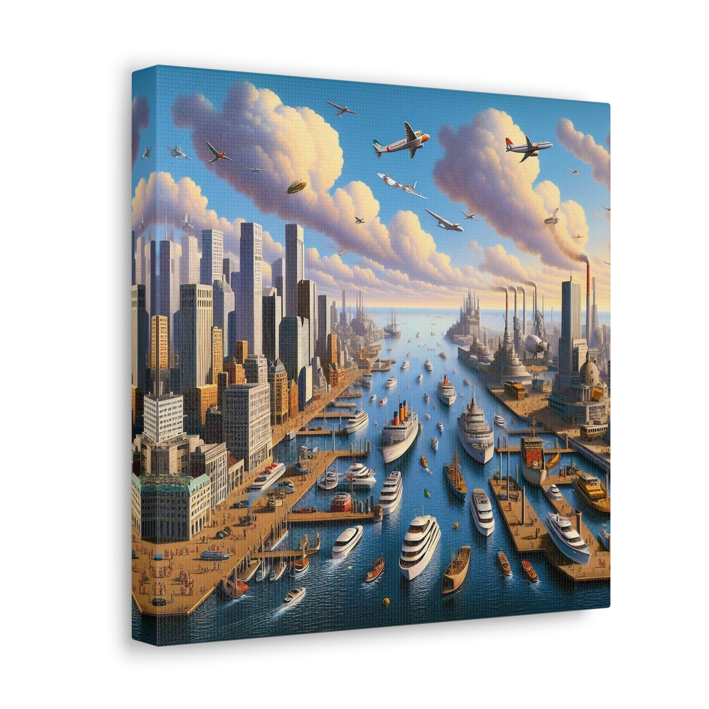 Canvas Gallery Wrap - Harbor 4