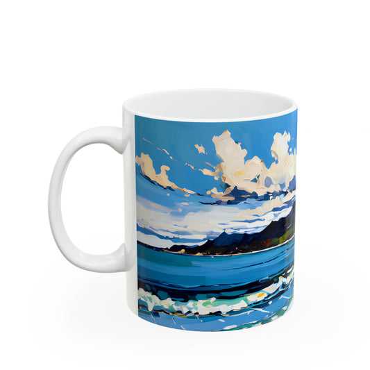 Ceramic Mug 11oz - Beach 11002