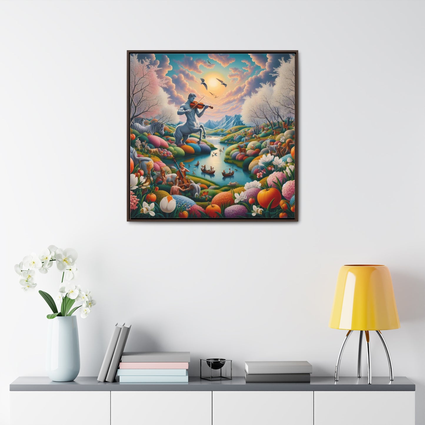 Framed Gallery Canvas Wrap - Spring 104