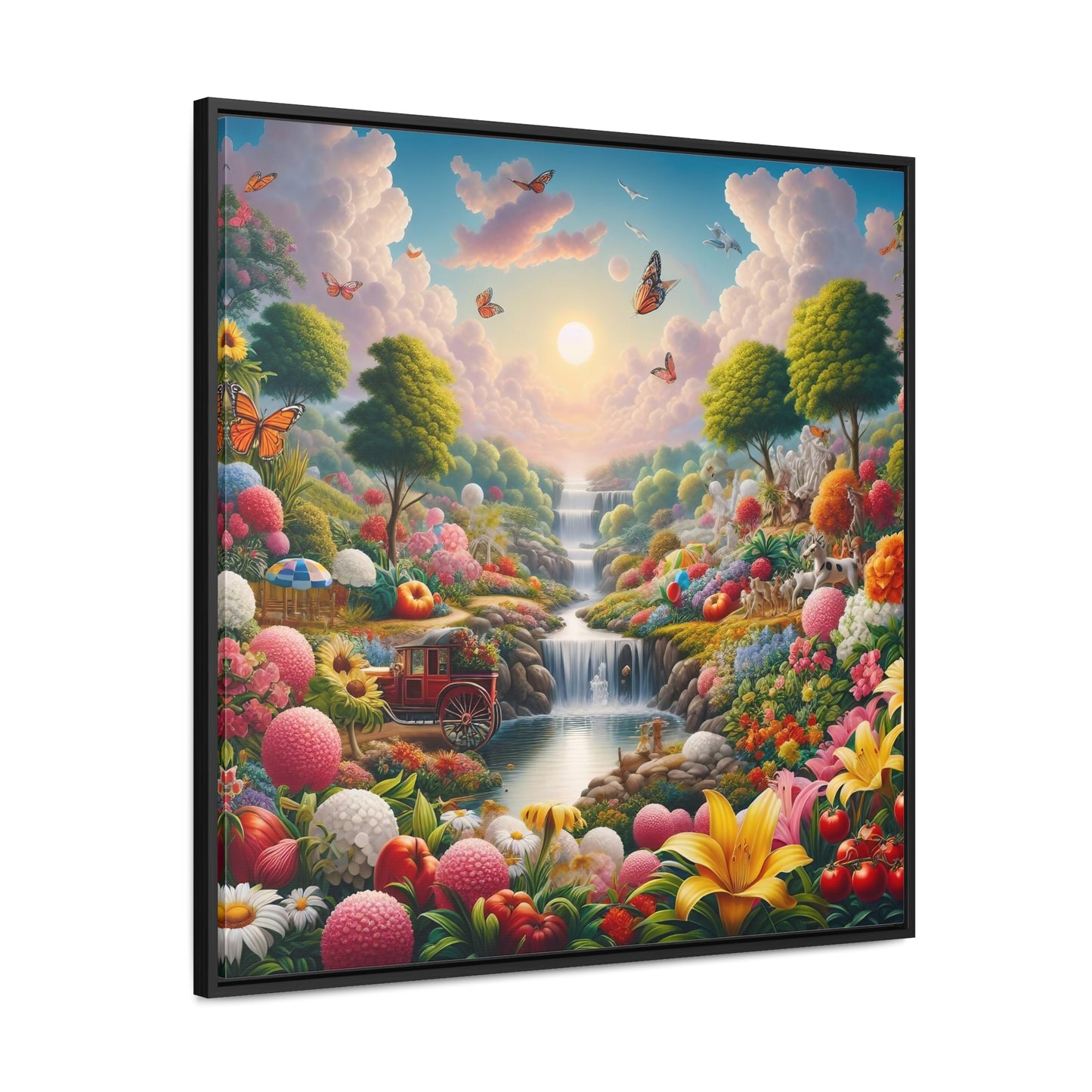 Framed Gallery Canvas Wrap - Spring 33