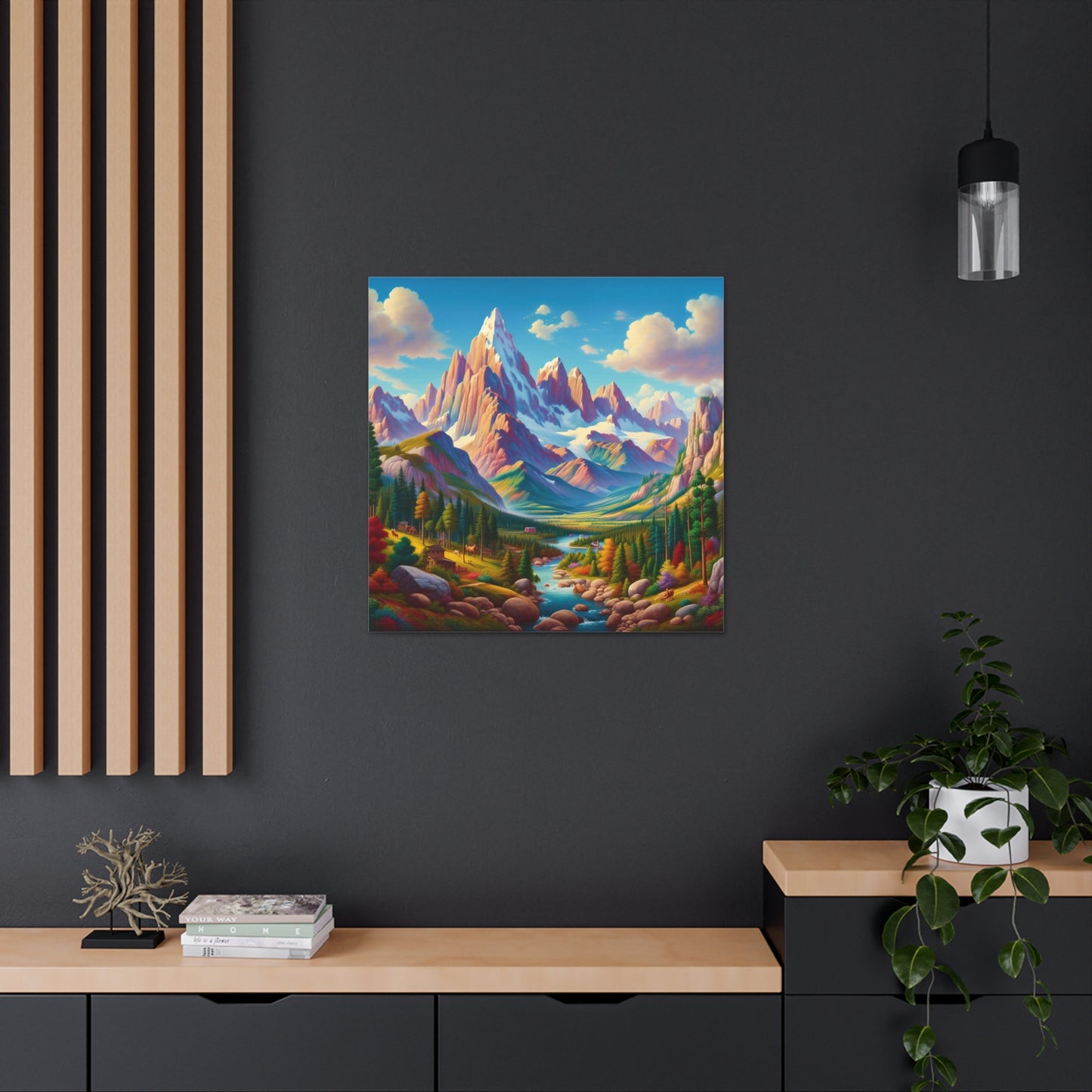 Canvas Gallery Wrap - Mountains 4