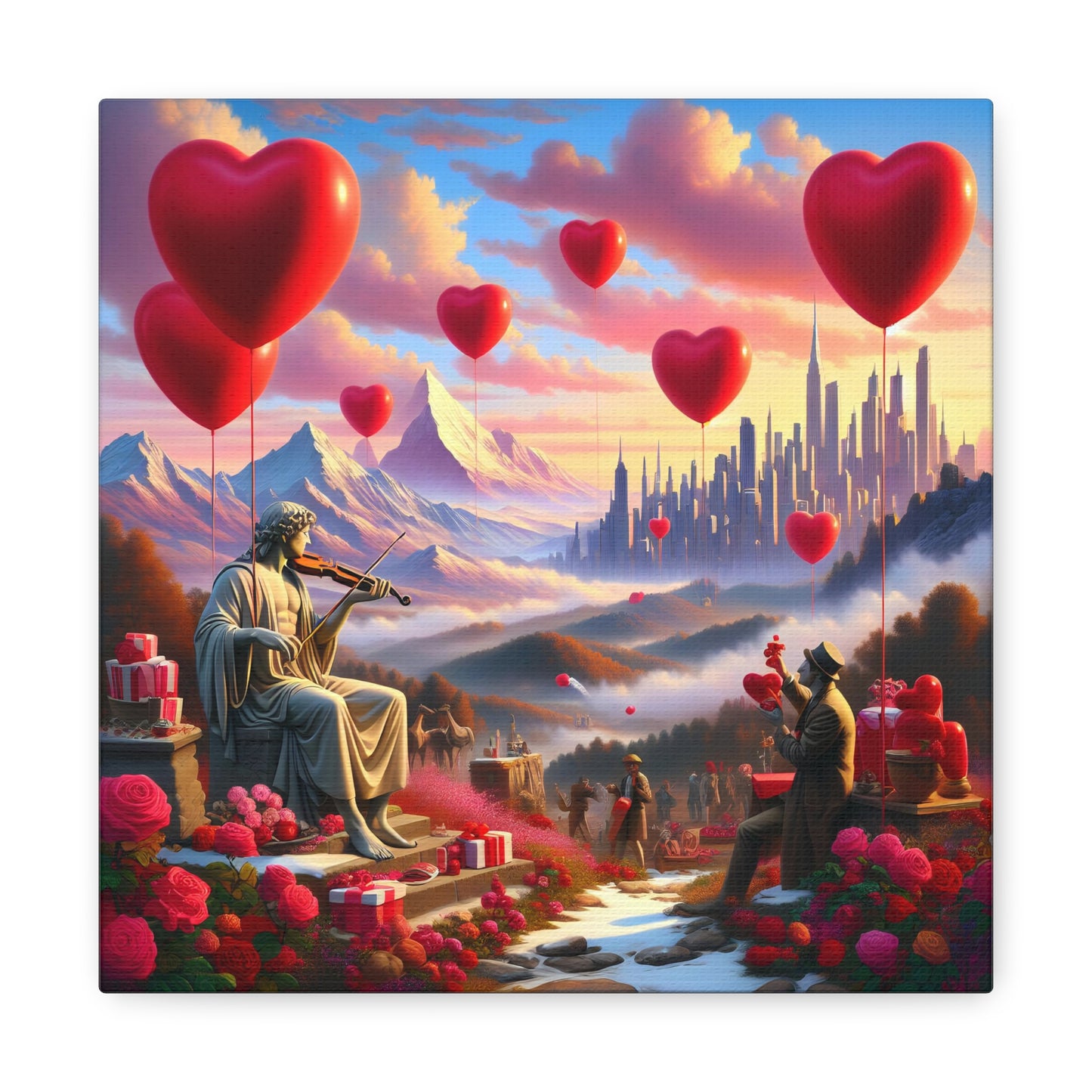 Canvas Gallery Wrap - Valentine's Day 84