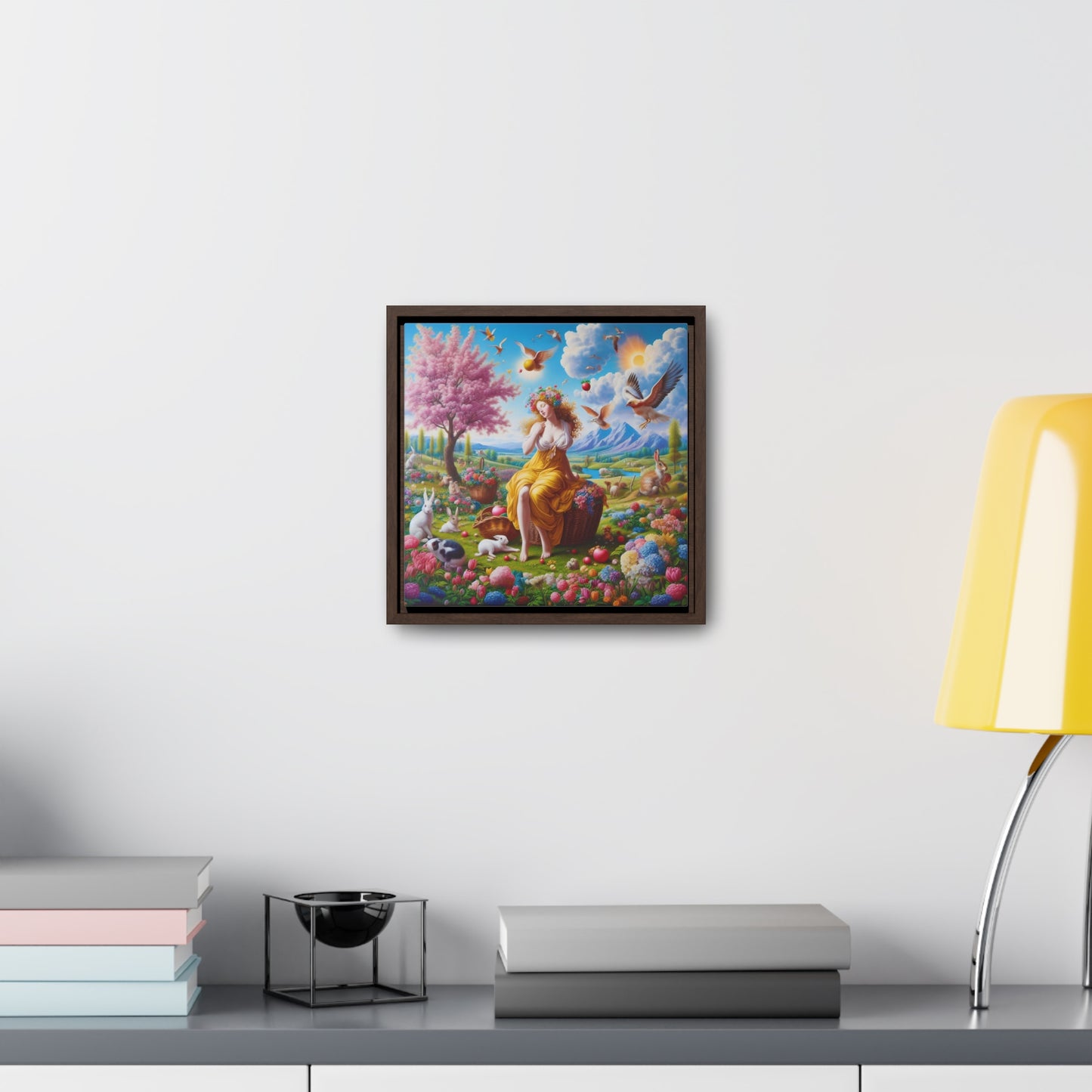 Framed Gallery Canvas Wrap - Spring 116