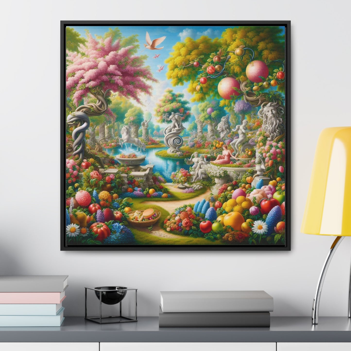 Framed Gallery Canvas Wrap - Spring 47