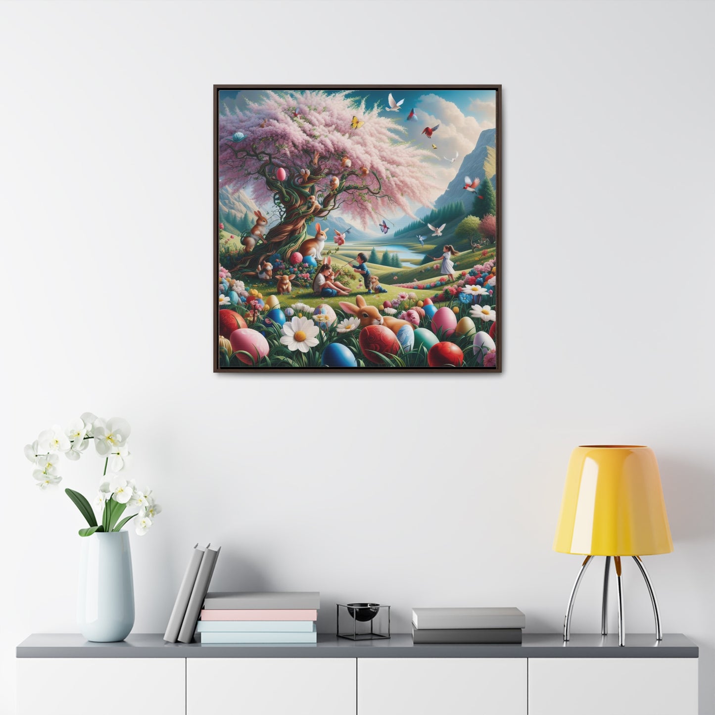 Framed Gallery Canvas Wrap - Spring 119