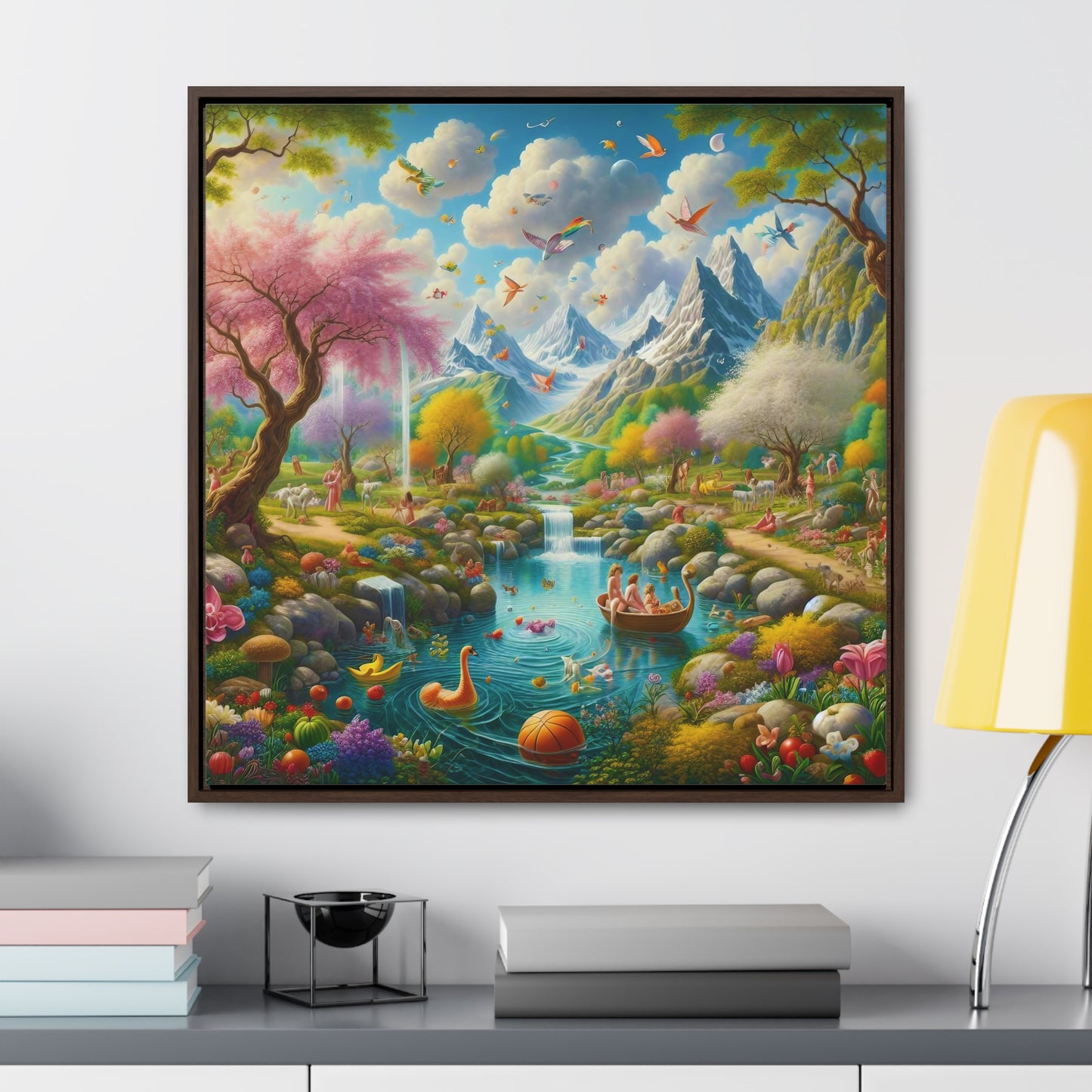 Framed Gallery Canvas Wrap - Spring 30