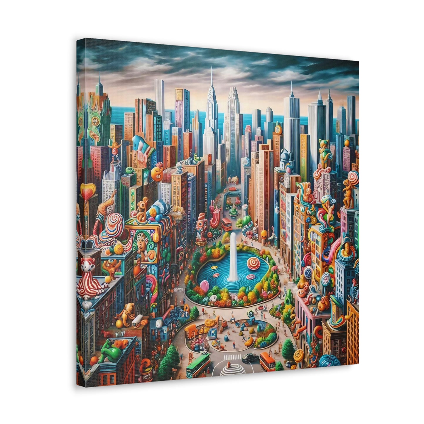 Canvas Gallery Wrap - City 8