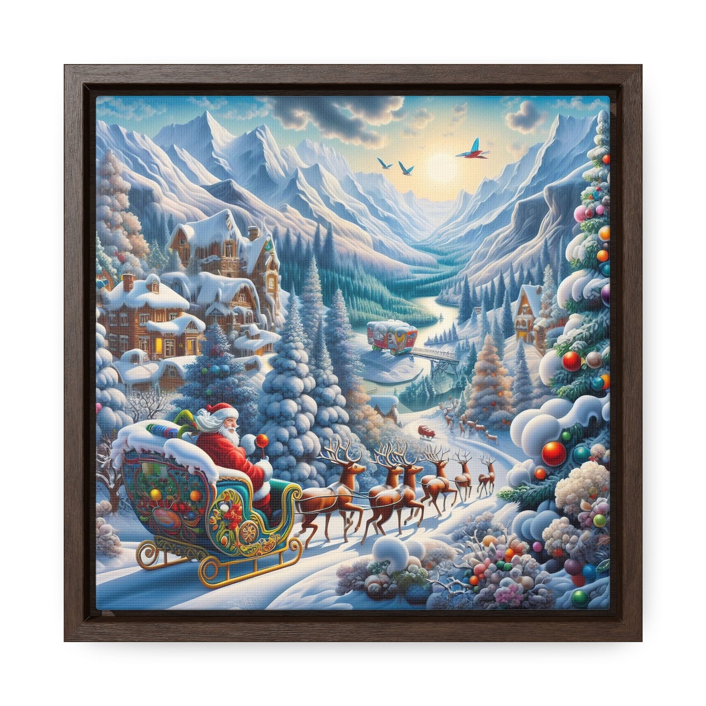 Framed Gallery Canvas Wrap - Winter 113