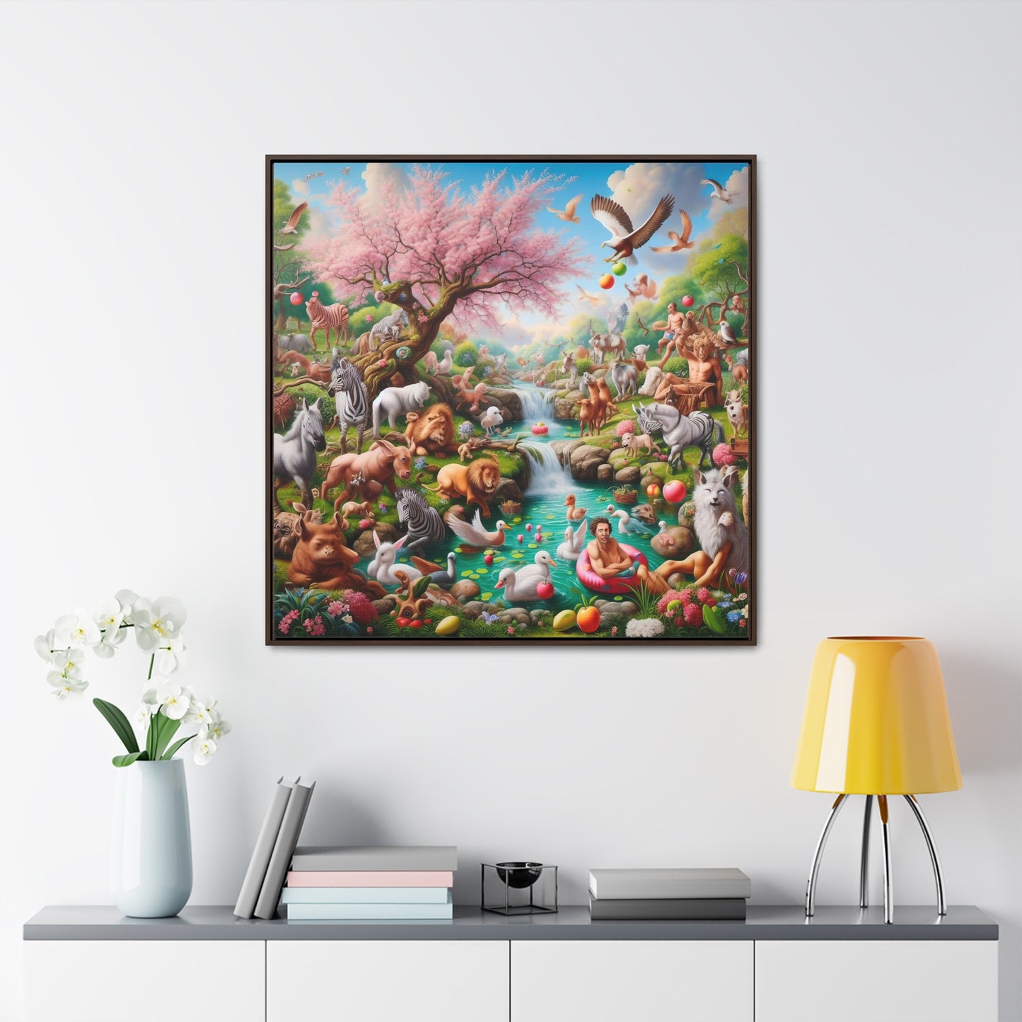 Framed Gallery Canvas Wrap - Spring 2