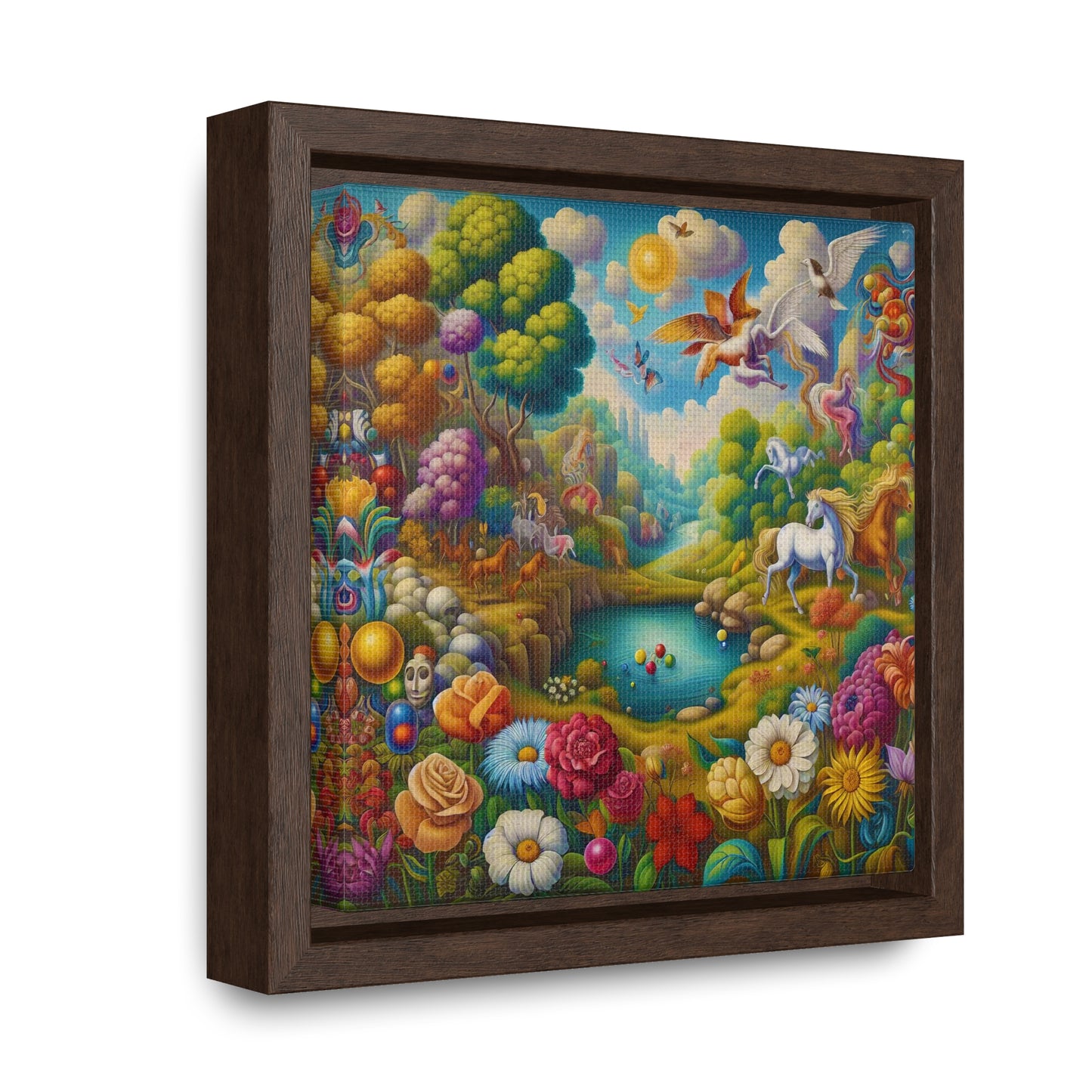 Framed Gallery Canvas Wrap - Spring 3