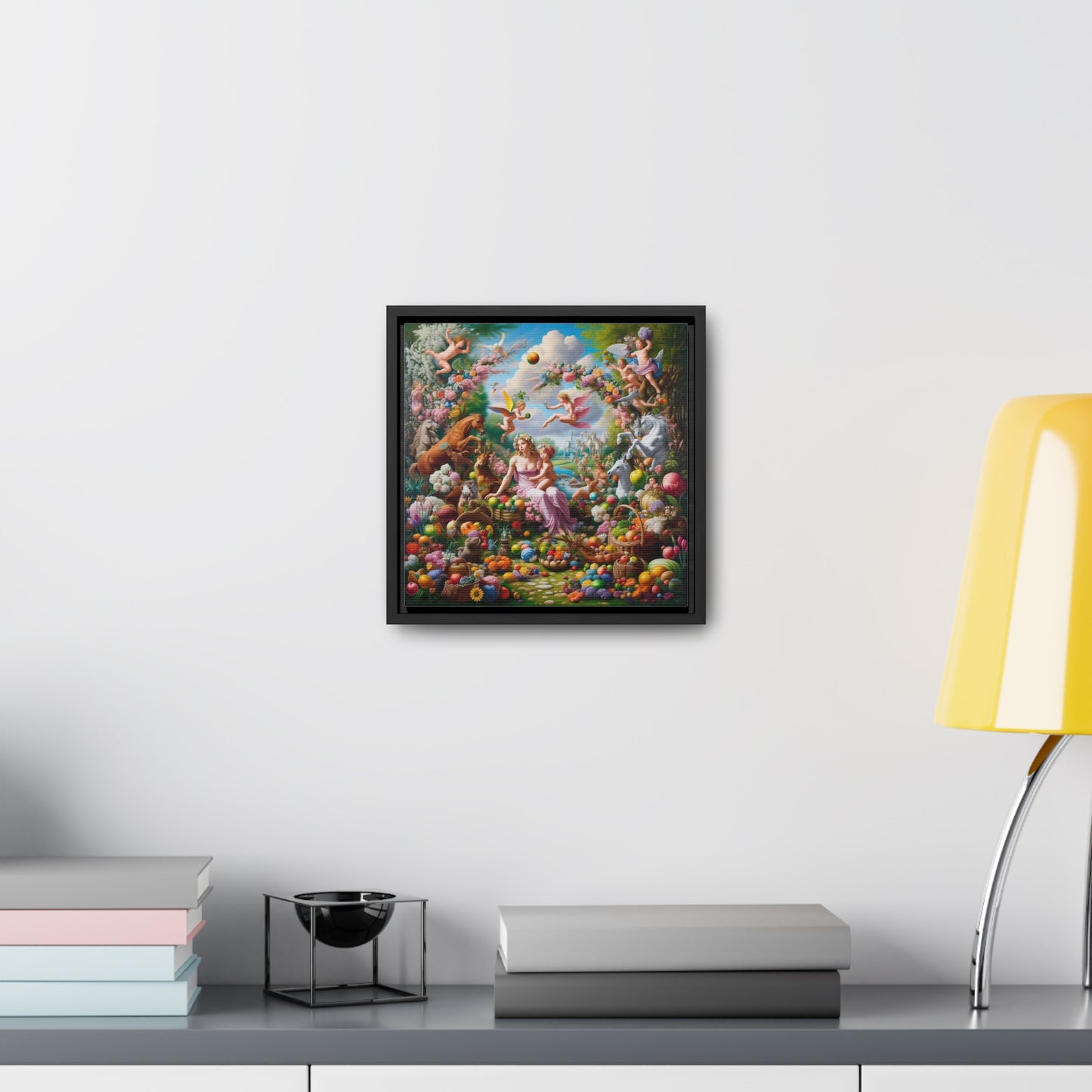 Framed Gallery Canvas Wrap - Spring 6