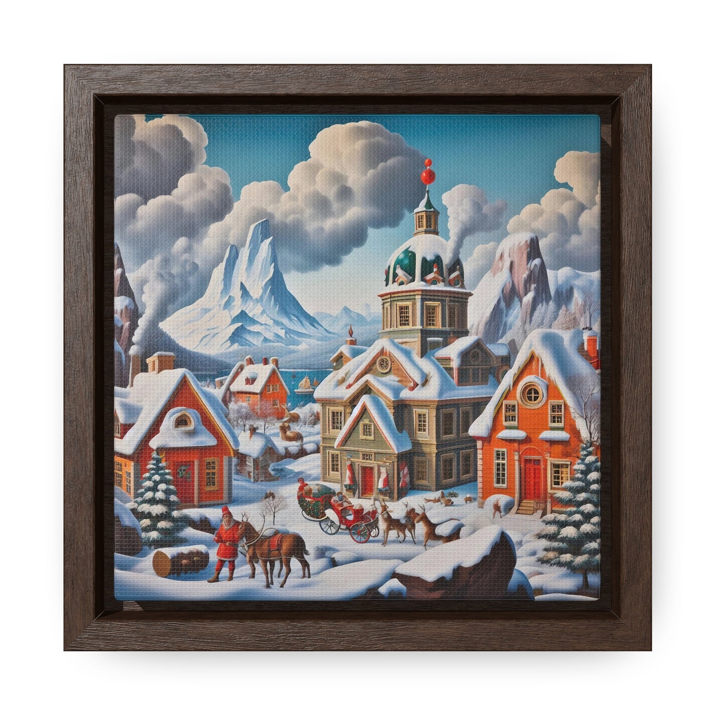 Framed Gallery Canvas Wrap - Winter 124