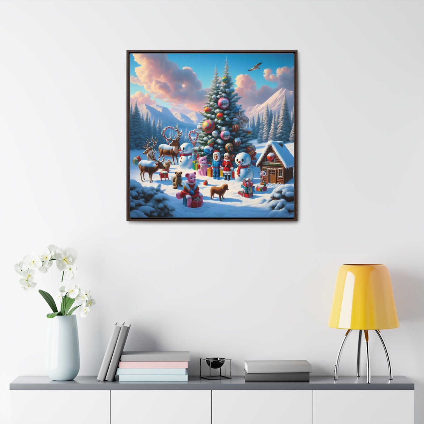 Framed Gallery Canvas Wrap - Winter 122