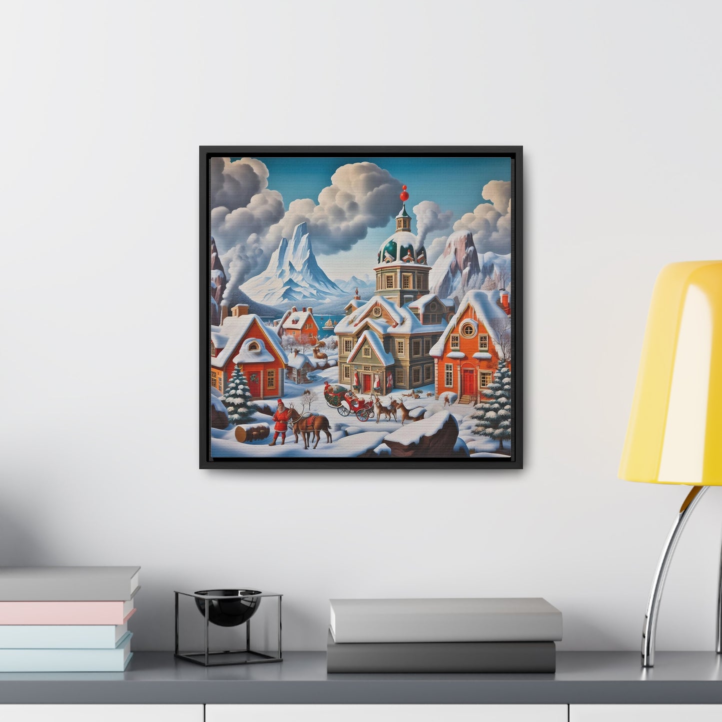 Framed Gallery Canvas Wrap - Winter 124