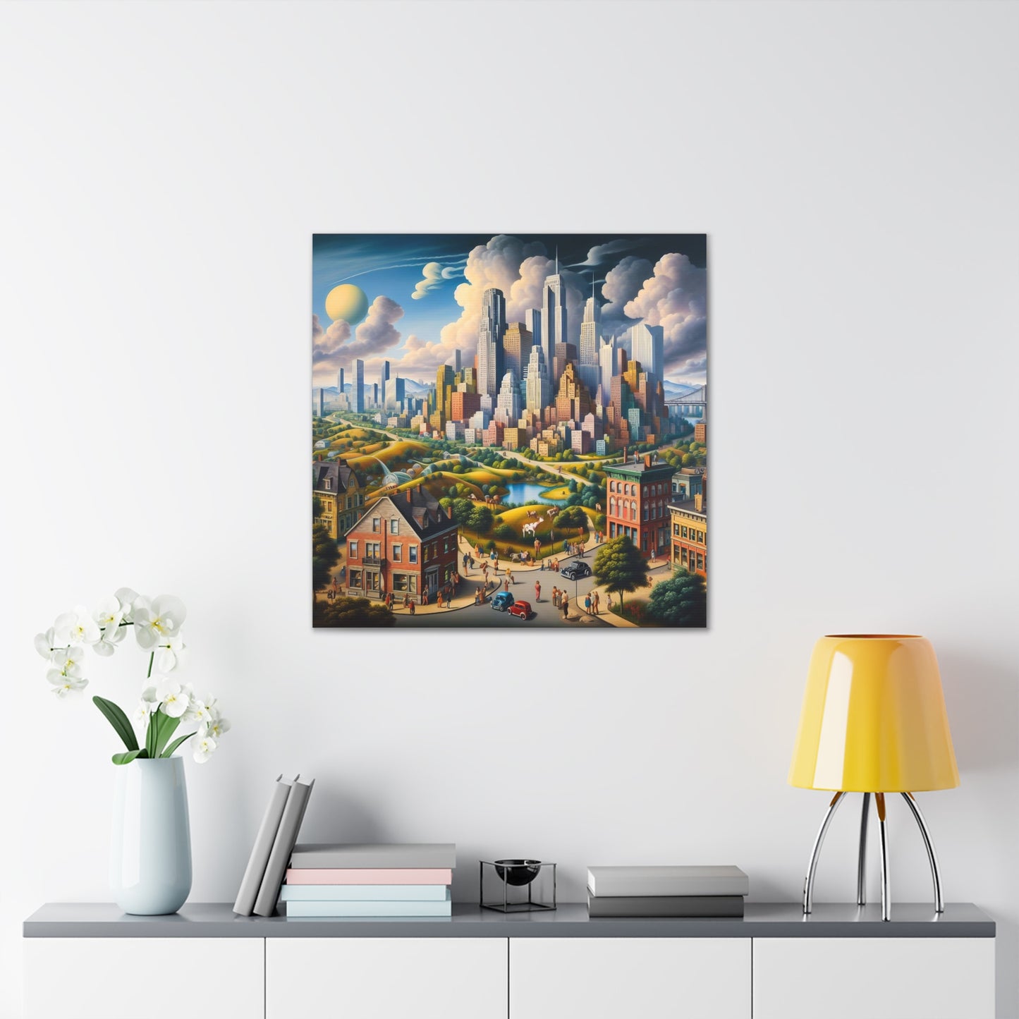 Canvas Gallery Wrap - City 7