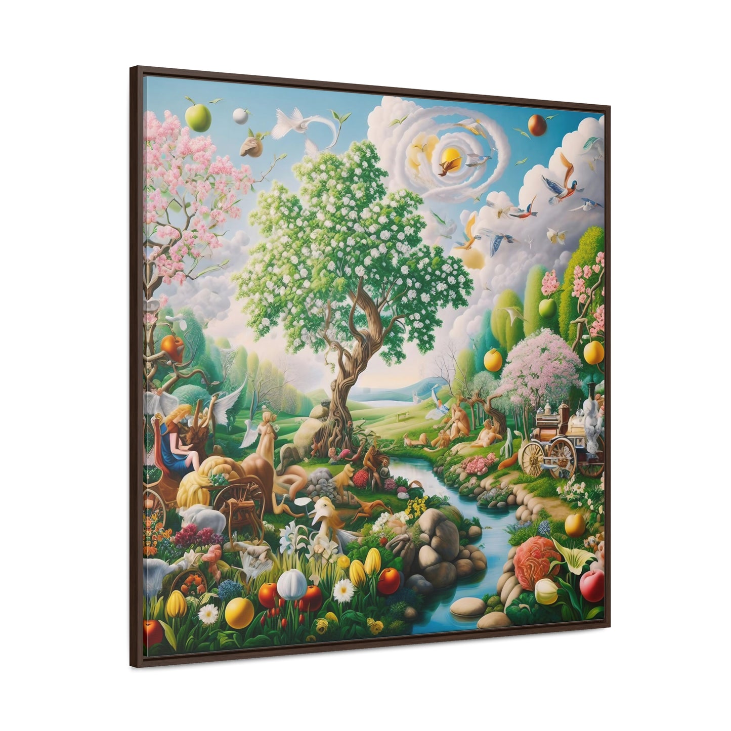 Framed Gallery Canvas Wrap - Spring 34