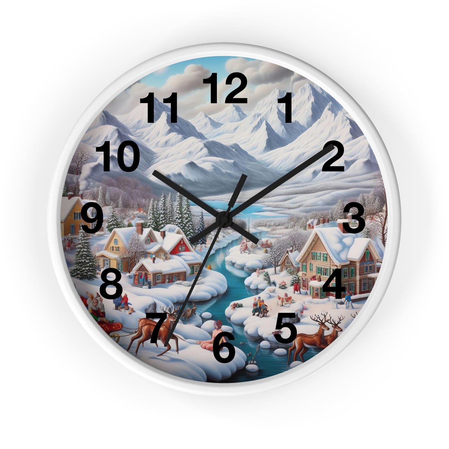 Wall Clock - Winter 109