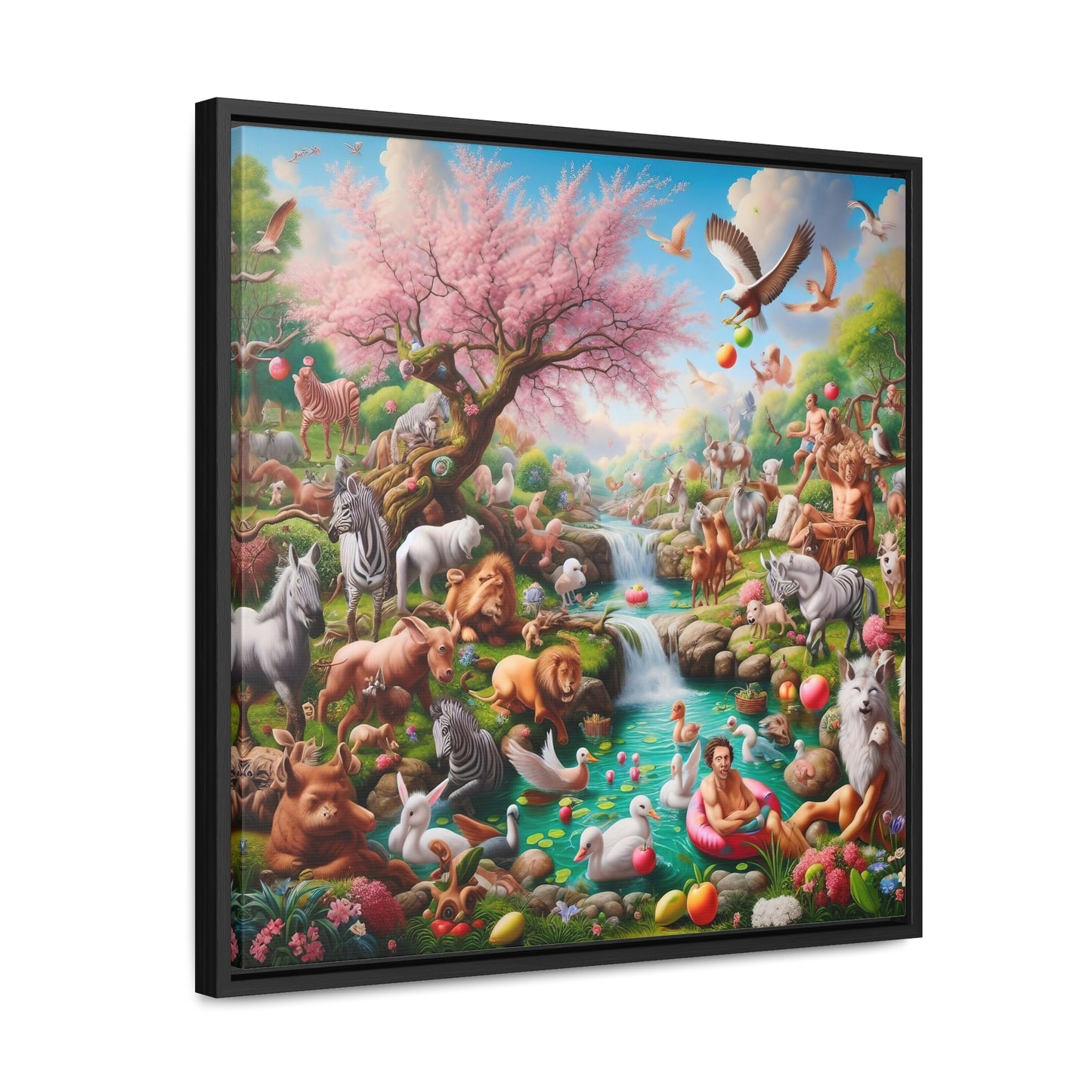 Framed Gallery Canvas Wrap - Spring 2