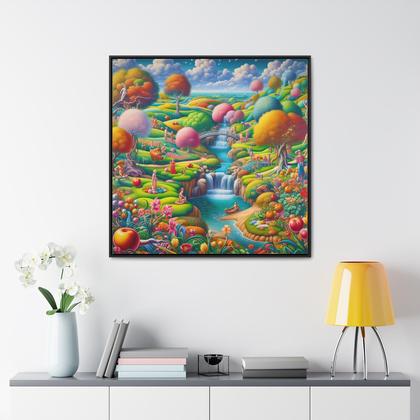 Framed Gallery Canvas Wrap - Spring 29