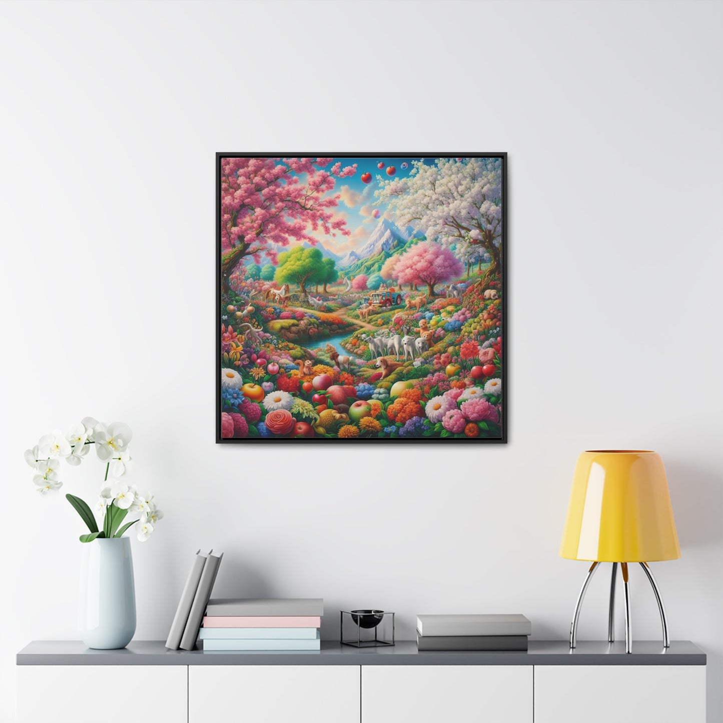 Framed Gallery Canvas Wrap - Spring 45