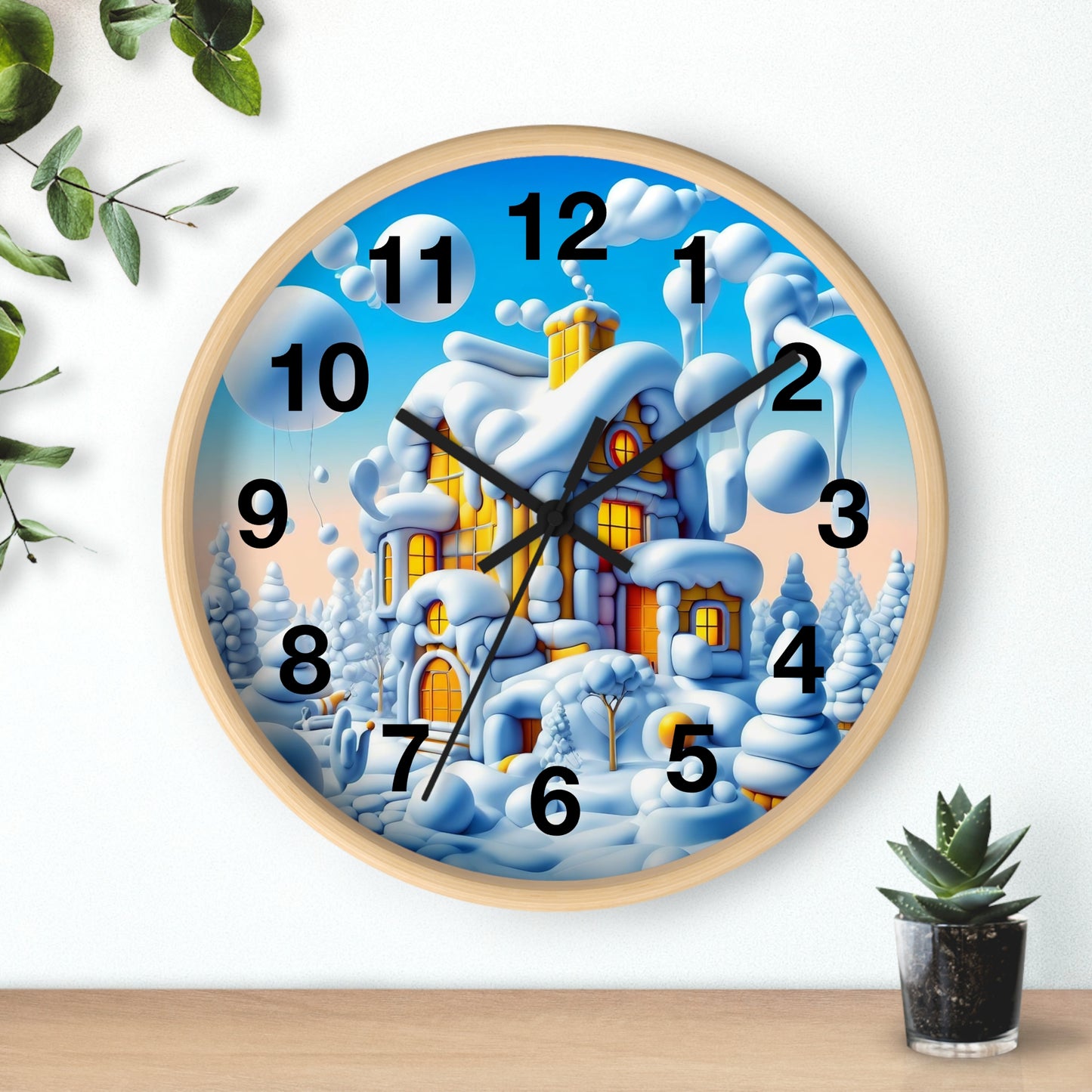 Wall Clock - Winter 111