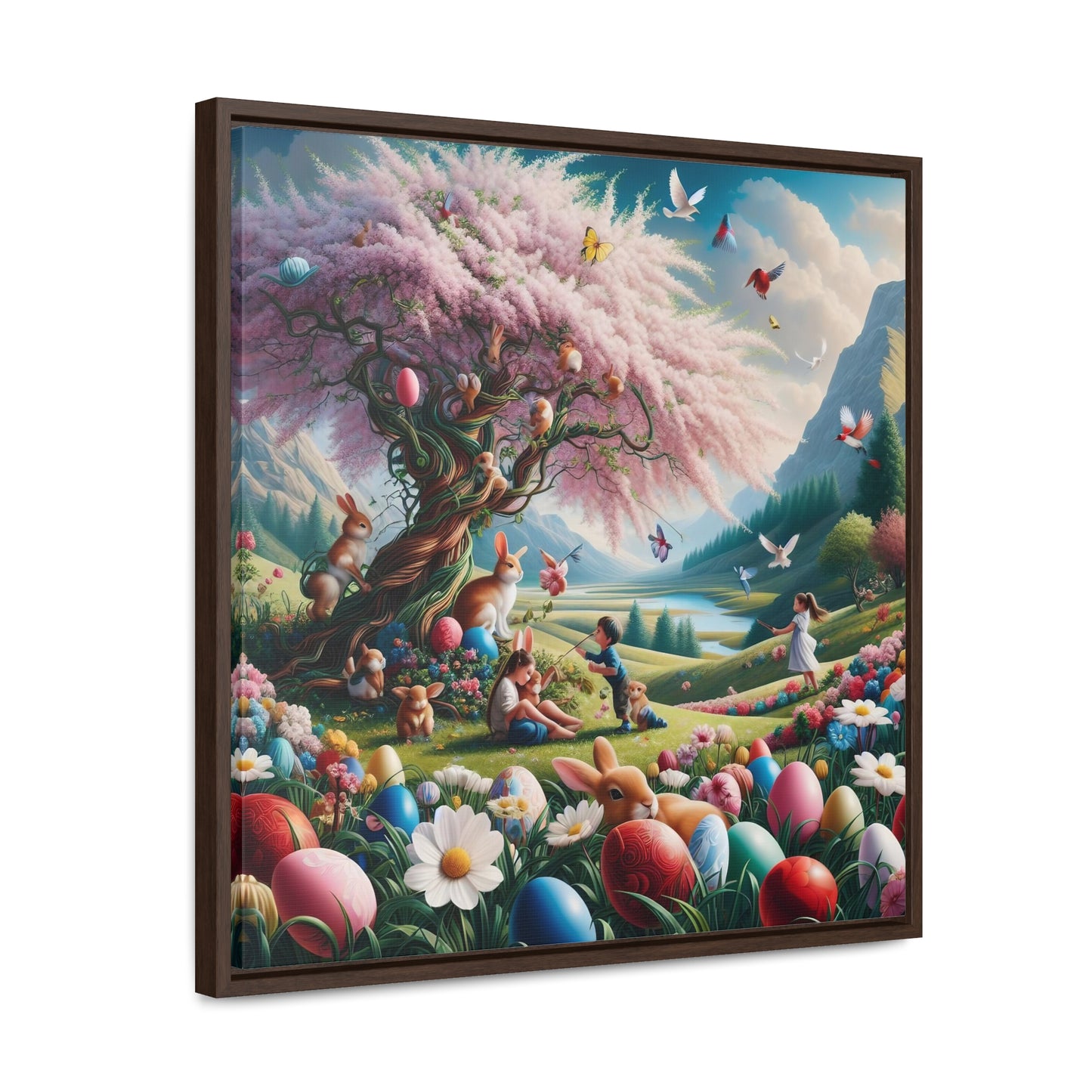 Framed Gallery Canvas Wrap - Spring 119