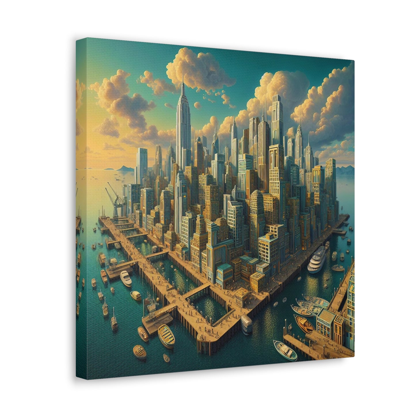 Canvas Gallery Wrap - Harbor 12