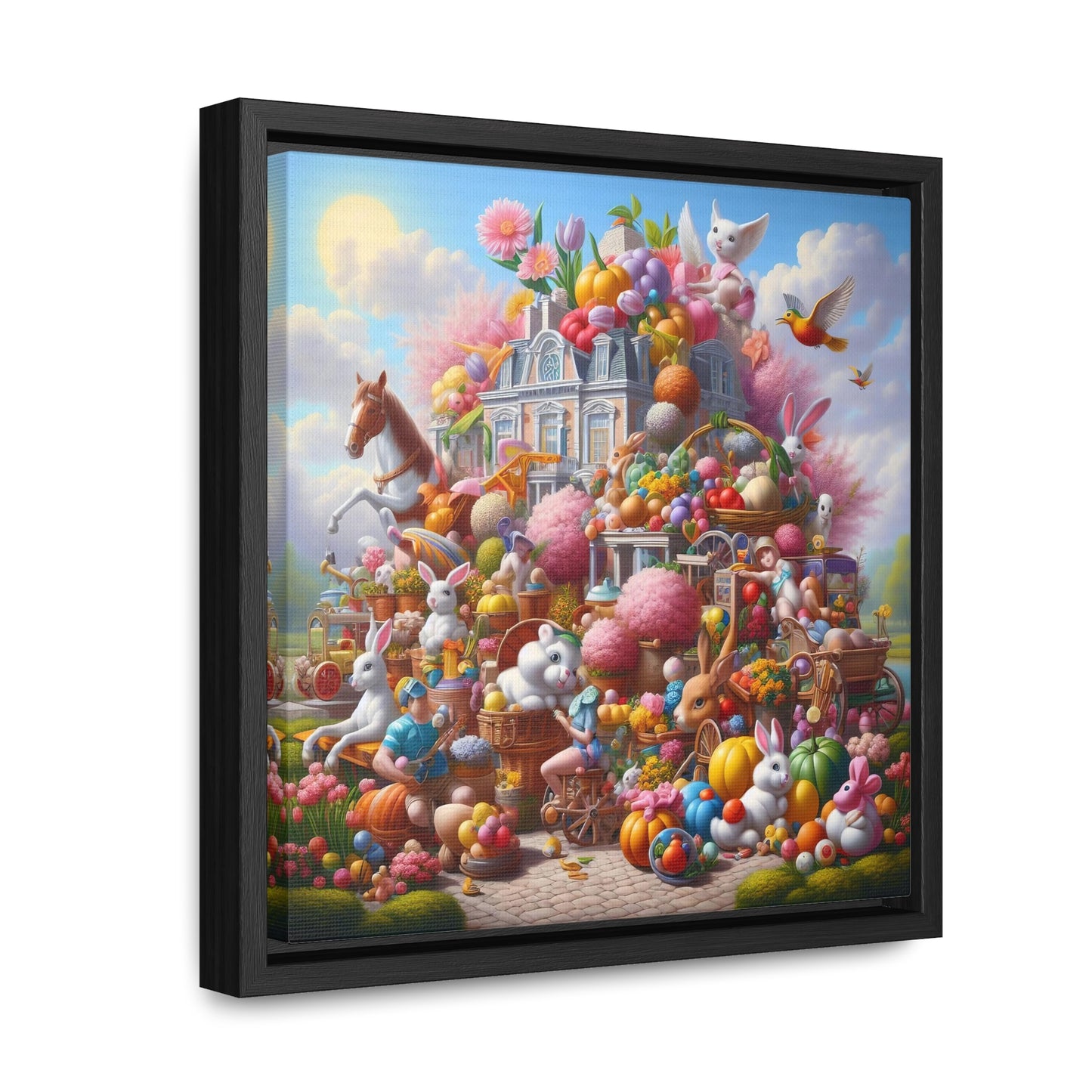 Framed Gallery Canvas Wrap - Spring 14