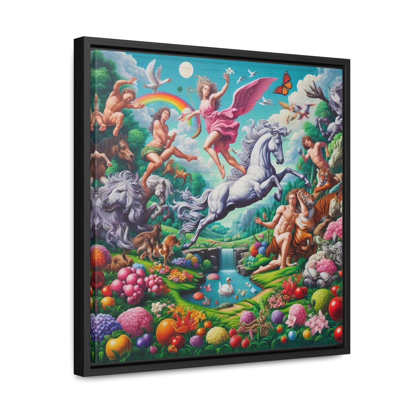 Framed Gallery Canvas Wrap - Spring 113