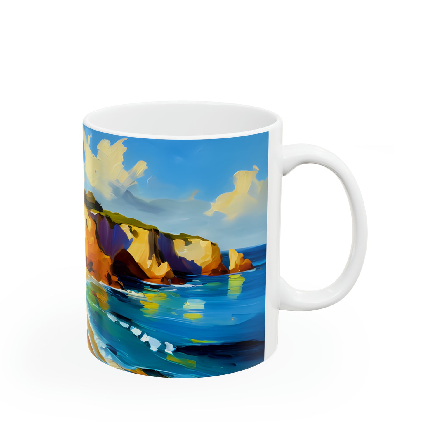 Ceramic Mug 11oz - Beach 6005