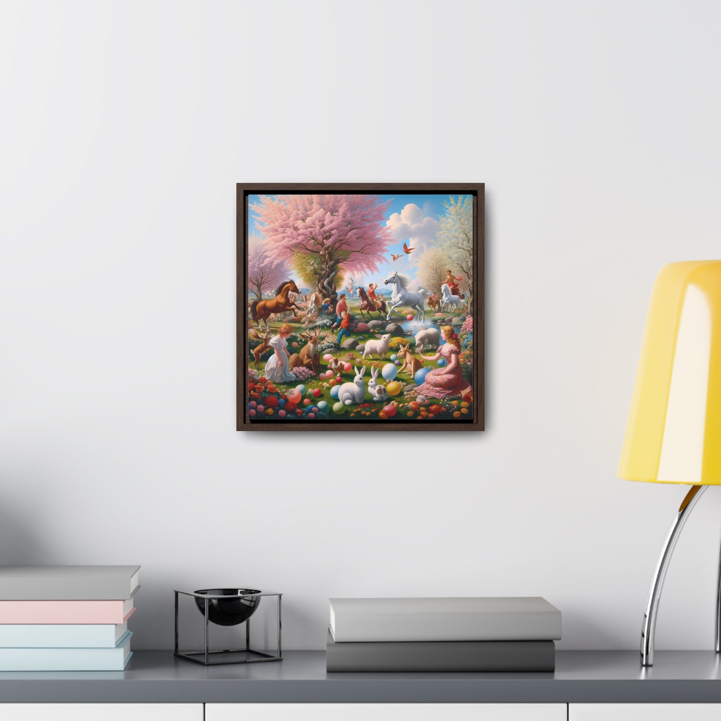 Framed Gallery Canvas Wrap - Spring 43