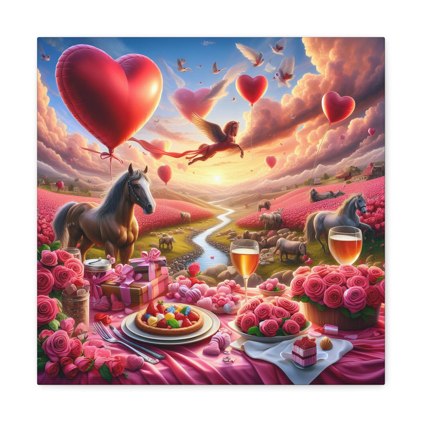 Canvas Gallery Wrap - Valentine's Day 88