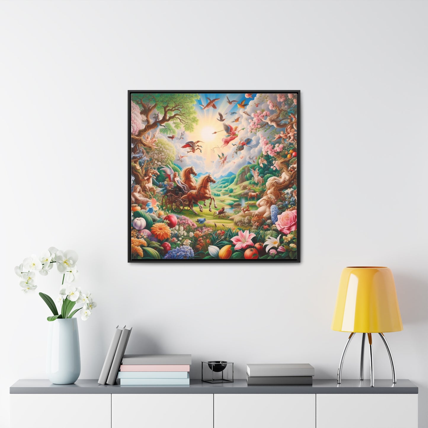 Framed Gallery Canvas Wrap - Spring 131