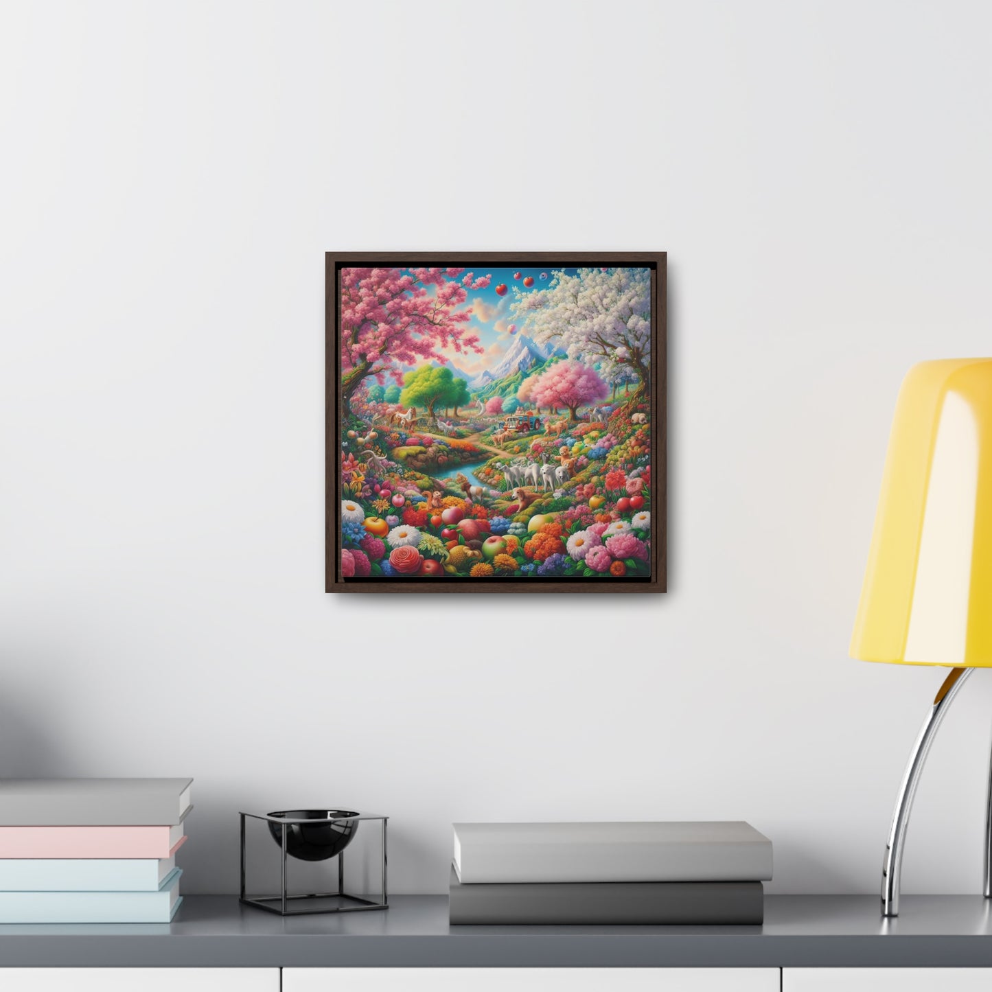 Framed Gallery Canvas Wrap - Spring 45