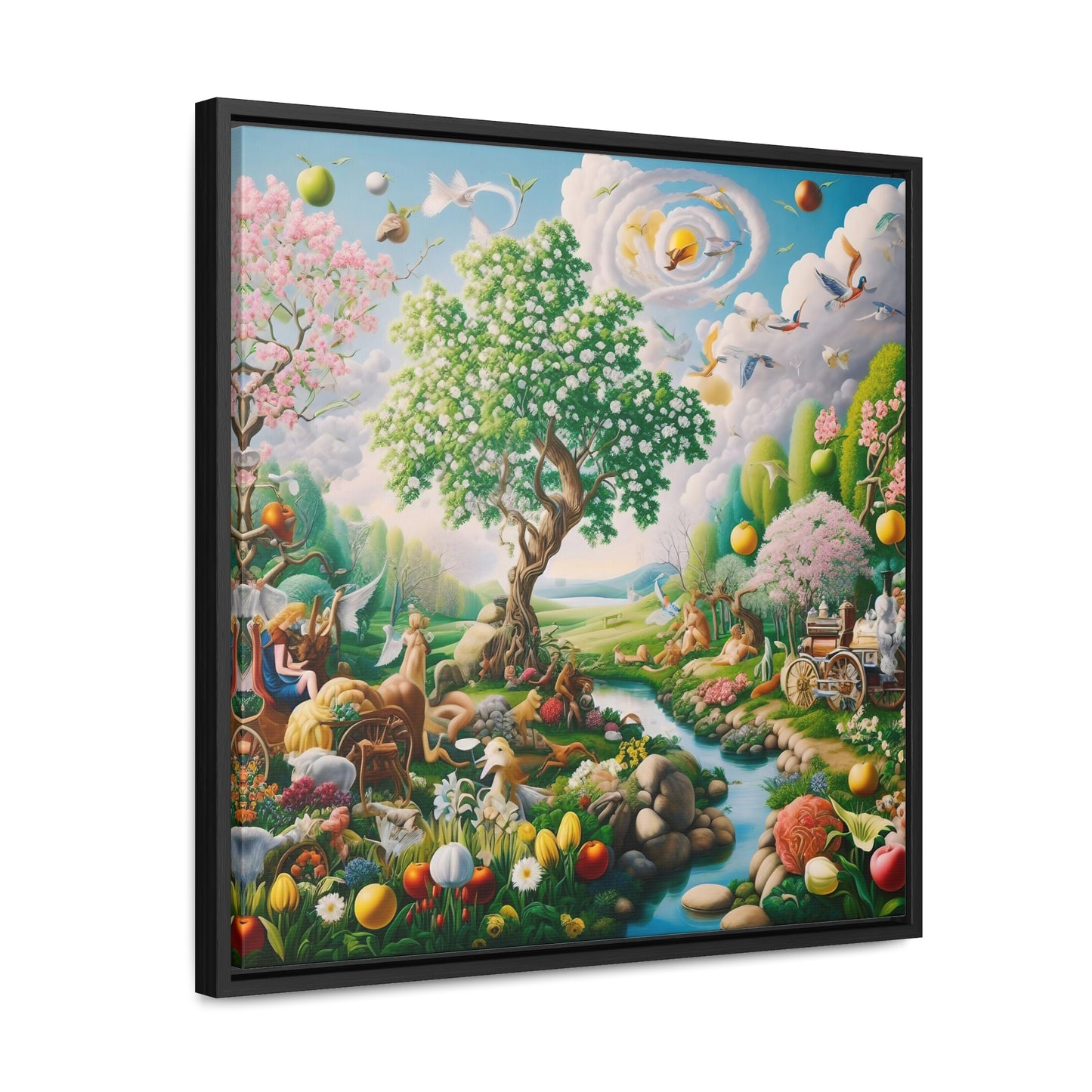 Framed Gallery Canvas Wrap - Spring 34