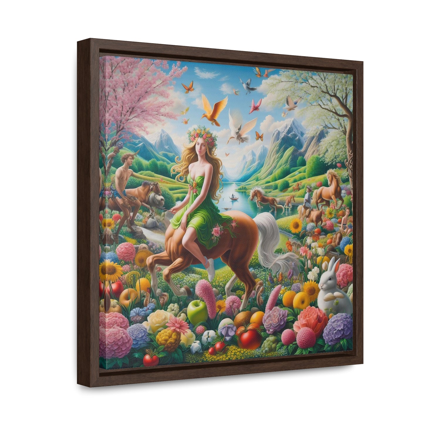 Framed Gallery Canvas Wrap - Spring 9