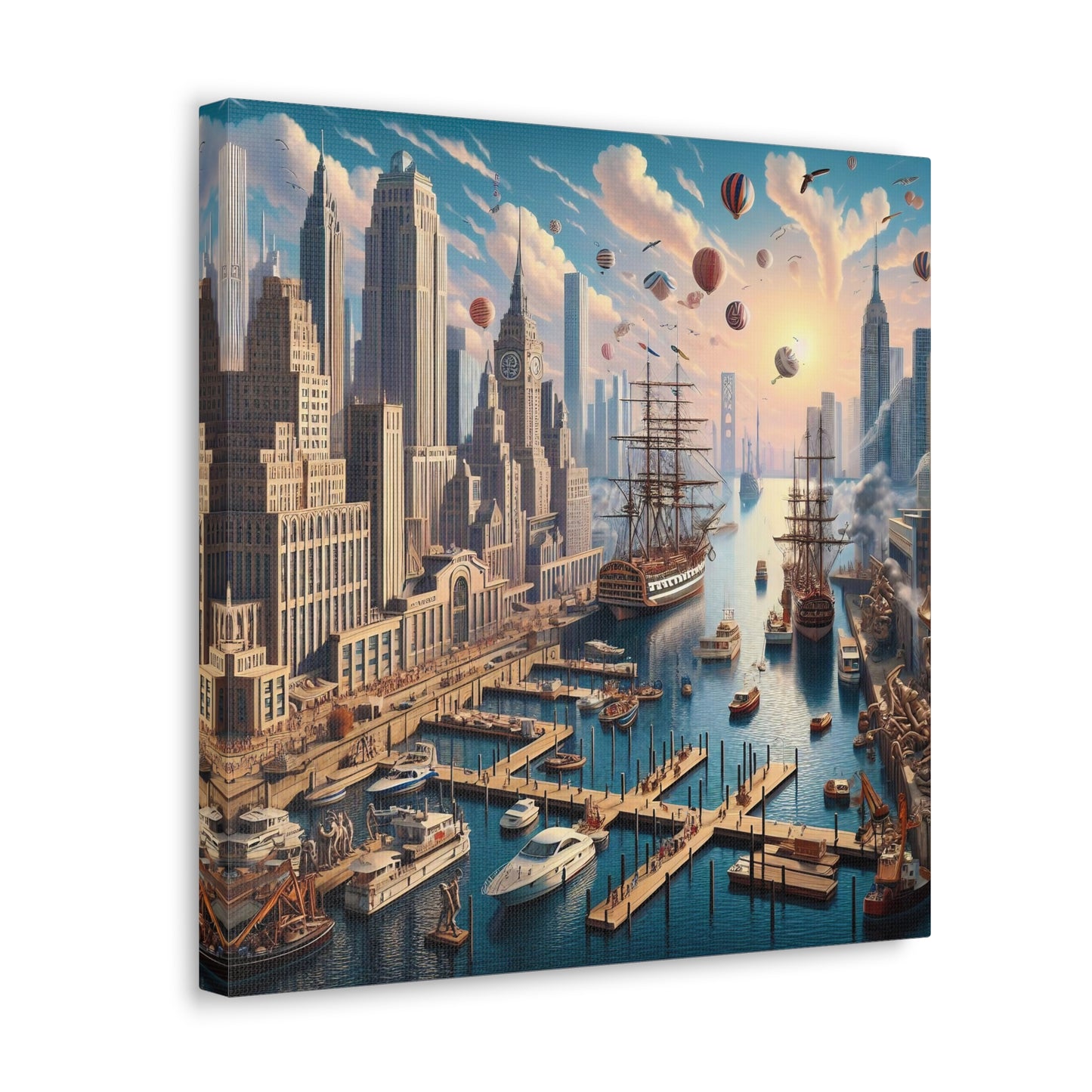 Canvas Gallery Wrap - Harbor 22