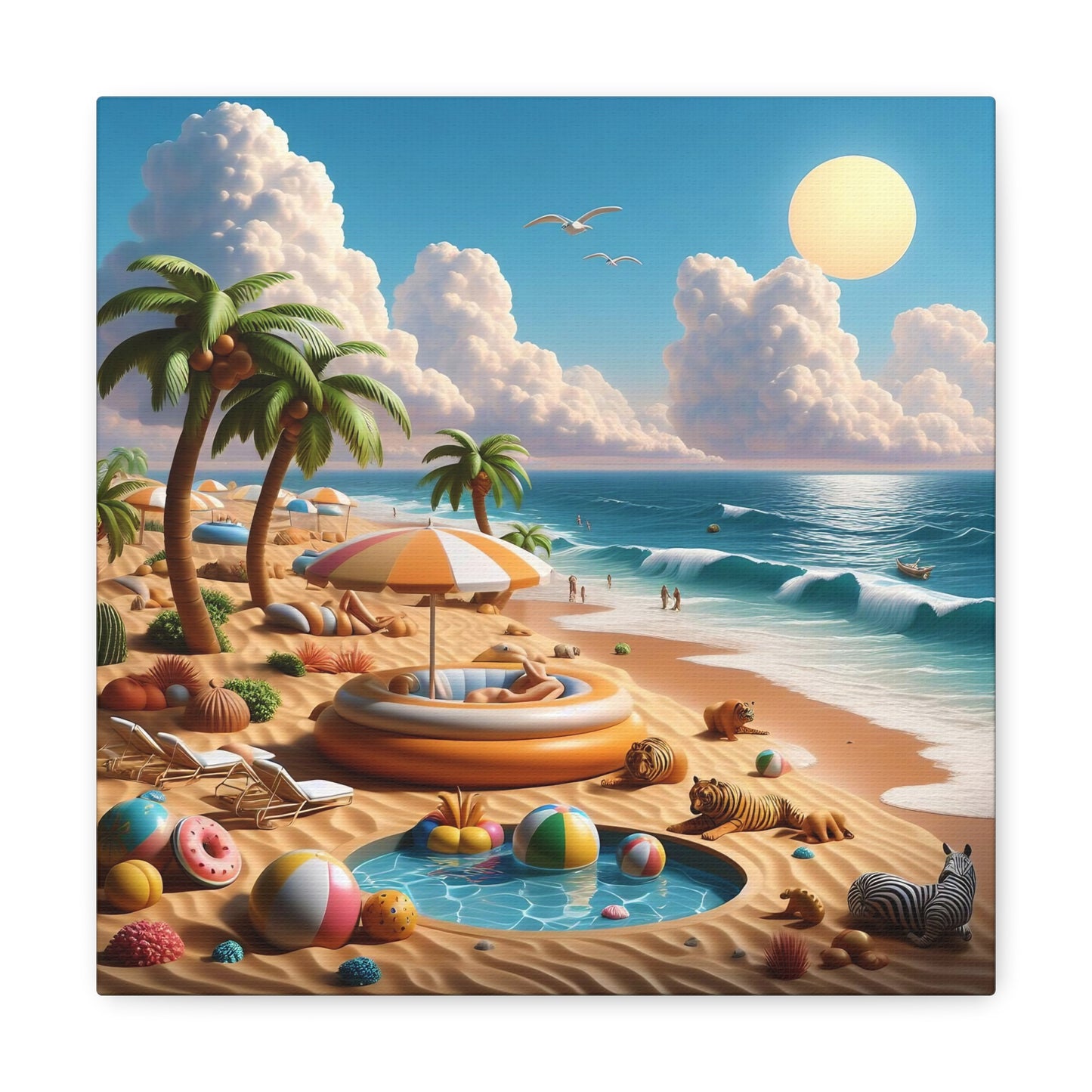 Canvas Gallery Wrap - Beach 11