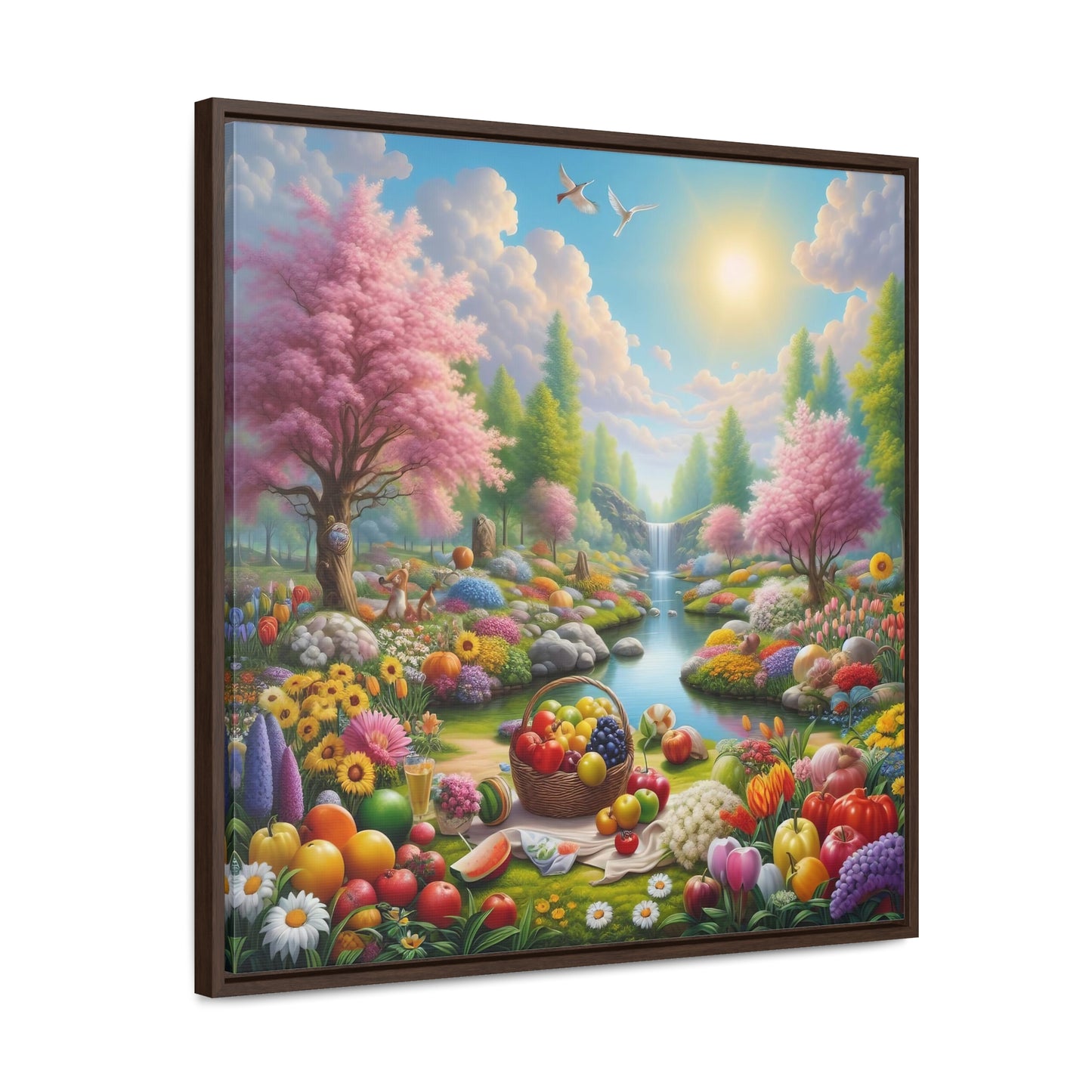 Framed Gallery Canvas Wrap - Spring 46