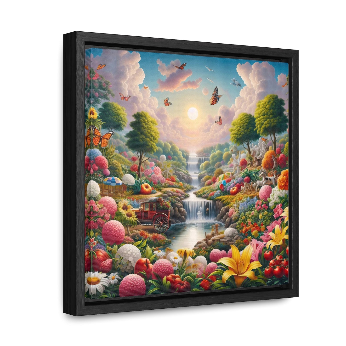 Framed Gallery Canvas Wrap - Spring 33