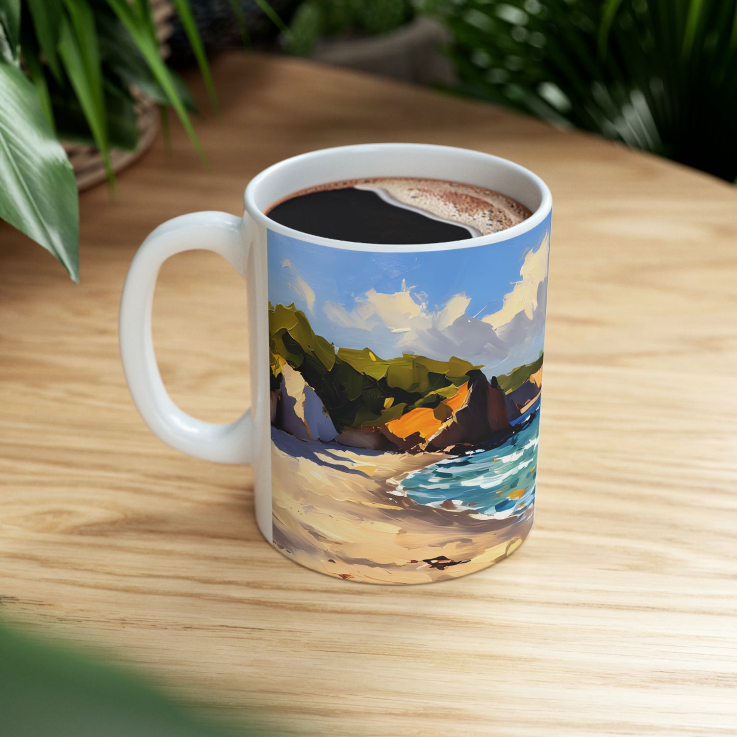 Ceramic Mug 11oz - Beach 6001