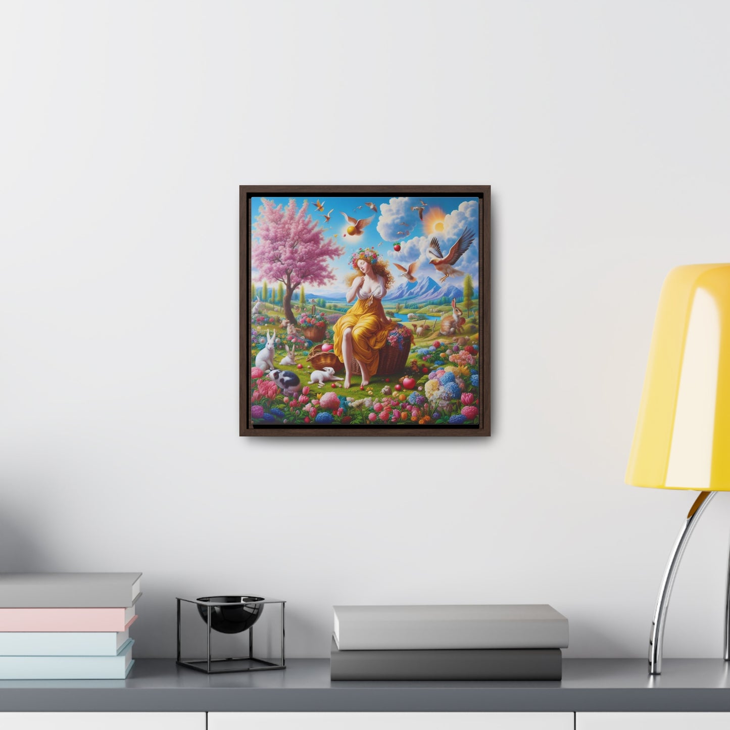 Framed Gallery Canvas Wrap - Spring 116