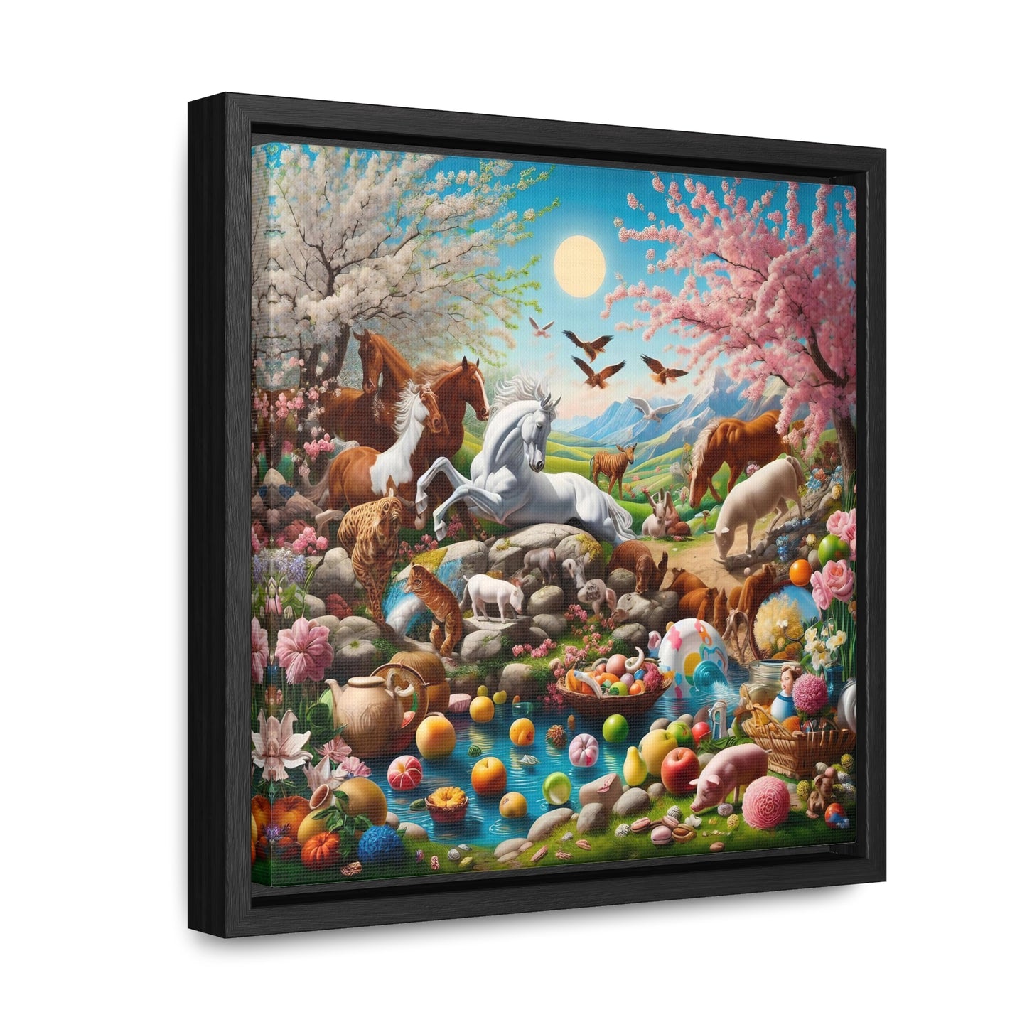 Framed Gallery Canvas Wrap - Spring 24