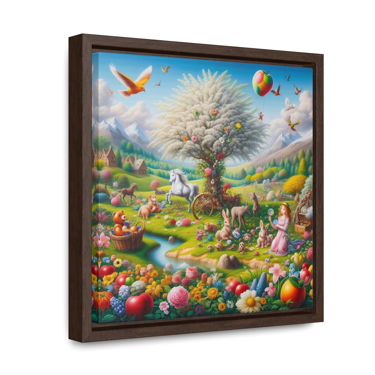 Framed Gallery Canvas Wrap - Spring 127