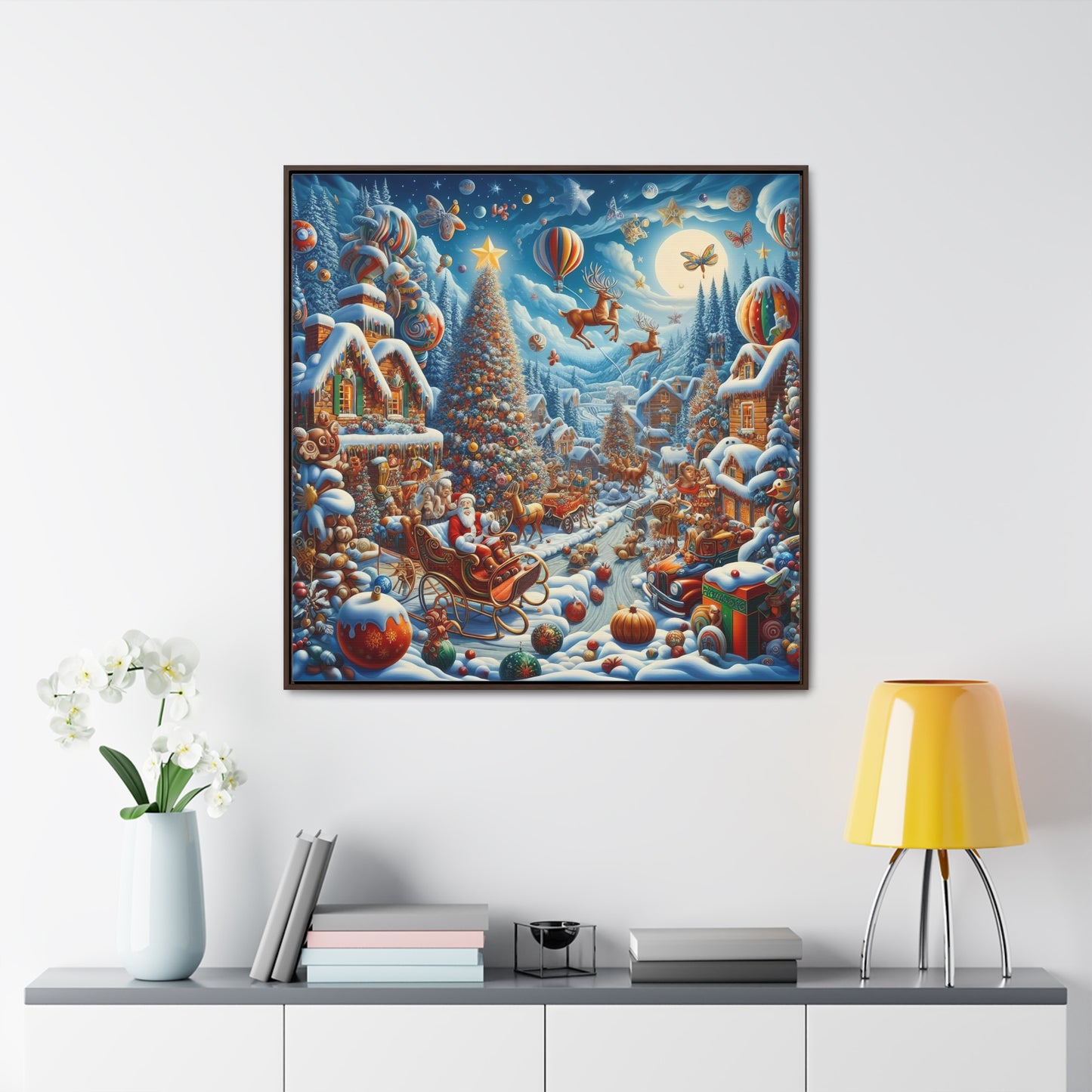 Framed Gallery Canvas Wrap - Winter 103