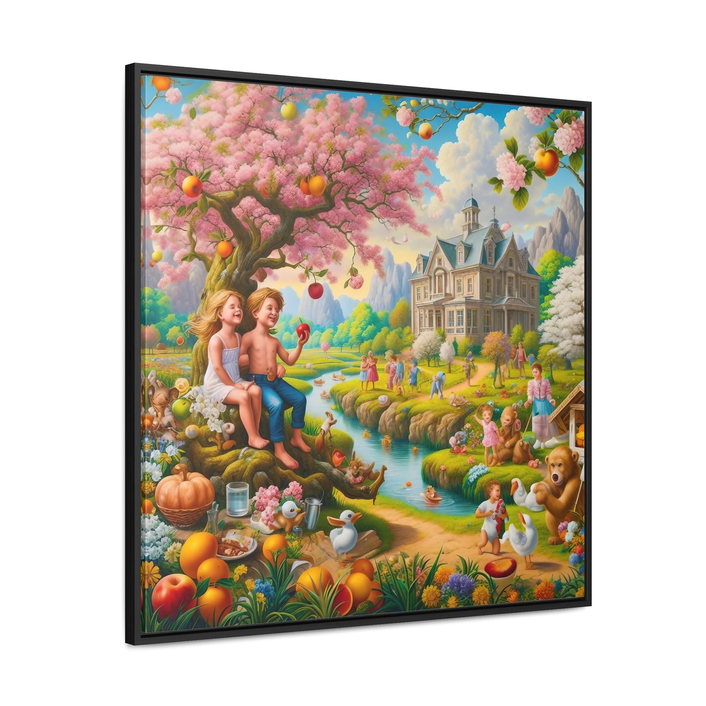 Framed Gallery Canvas Wrap - Spring 35