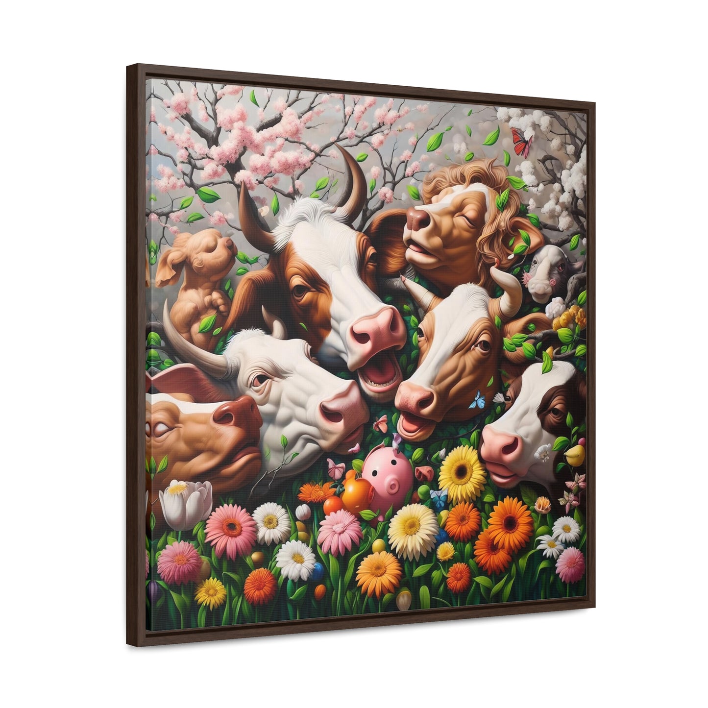 Framed Gallery Canvas Wrap - Spring 120