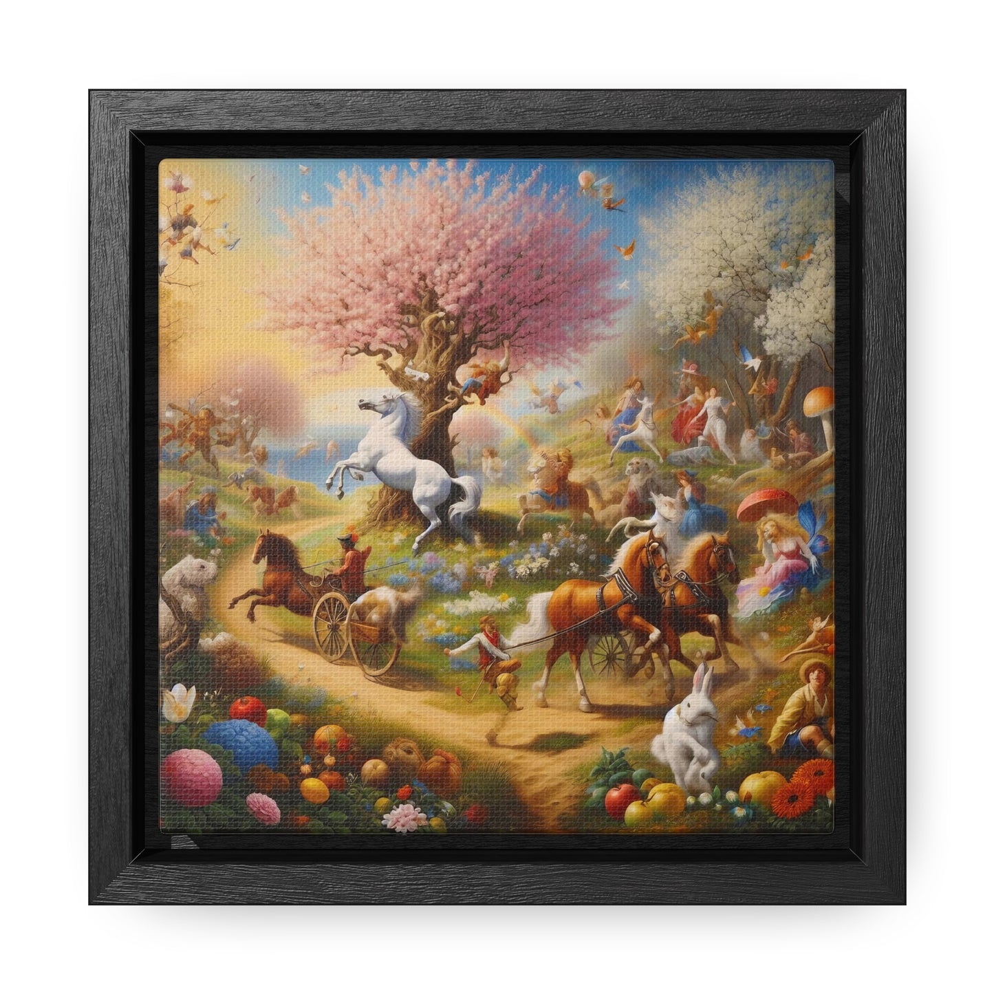 Framed Gallery Canvas Wrap - Spring 125